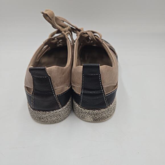 Spring Step L'Artiste Porscha Shoes Women's 39 EU 8.5 US Leather Sneaker Cut Out - Picture 5 of 8